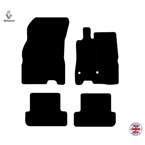 Renault Megane 2008-2016 Car Floor Mat Set