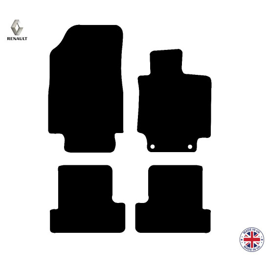 Renault Clio MK3 2006-2009 Car Floor Mat Set