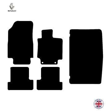 Renault Clio MK3 2006-2009 Car Floor Mat Set