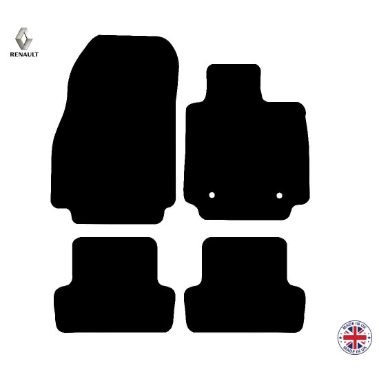 Renault Clio MK4 2013-2019 Car Floor Mat Set