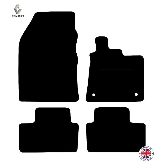 Renault Captur 2019-2024 Car Floor Mat Set