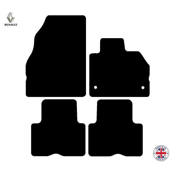 Renault Kangoo 5 Seat 2009-2014 Car Floor Mat Set