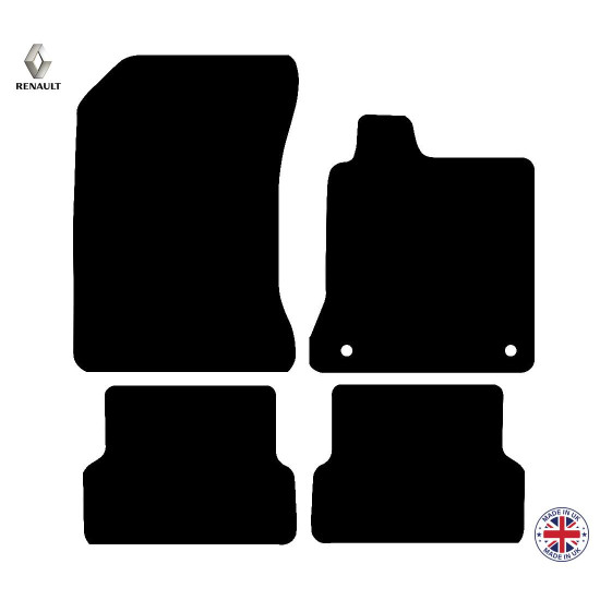 Renault Laguna Coupe 2009-2015 Car Floor Mat Set