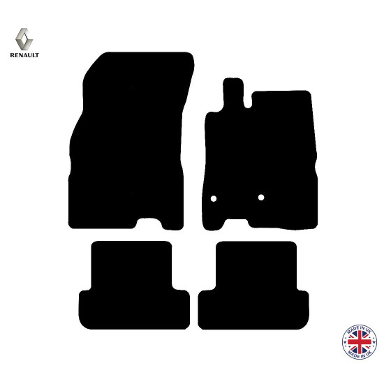 Renault Megane Coupe 2008-2016 Car Floor Mat Set